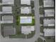 Aerial view of the home, highlighting its size and lot dimensions within the community at 35027 Wagner Way, Zephyrhills, FL 33541