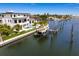 Luxury waterfront home with private boat dock and amazing water views at 490 Laguna Dr, Tierra Verde, FL 33715