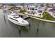 Modern waterfront home, private dock & yacht access at 490 Laguna Dr, Tierra Verde, FL 33715