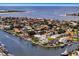 Exclusive waterfront community with many luxury homes at 490 Laguna Dr, Tierra Verde, FL 33715