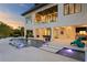 Luxury pool area with outdoor kitchen and lounge at 490 Laguna Dr, Tierra Verde, FL 33715