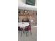 Cozy community room with a stone fireplace and seating at 34045 Brown Bayou, Wesley Chapel, FL 33543