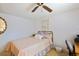 Cozy bedroom featuring a double bed and a desk area at 34045 Brown Bayou, Wesley Chapel, FL 33543