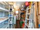 Practical laundry room with washer, dryer, and ample storage at 34045 Brown Bayou, Wesley Chapel, FL 33543