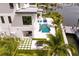 Luxury waterfront home with private pool, dock, and stunning water views at 490 Laguna Dr, Tierra Verde, FL 33715