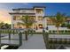 Private dock access to the canal from the backyard at 490 Laguna Dr, Tierra Verde, FL 33715