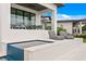 Private spa with modern design and tranquil setting at 490 Laguna Dr, Tierra Verde, FL 33715
