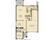 First-floor layout with an open kitchen, Gathering room, cafe, flex room, and a three-car garage at 11464 Chilly Water Ct, Riverview, FL 33569