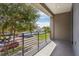 Private balcony overlooks a parking lot and provides an outdoor space at 2138 -1 W Beach St, Tampa, FL 33607