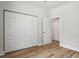 Bedroom with built-in closet and additional door at 2138 -1 W Beach St, Tampa, FL 33607