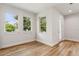 Spacious bedroom with hardwood floors and large windows at 2138 -1 W Beach St, Tampa, FL 33607