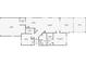 Floor plan showing a 2 bedroom, 2 bath home at 1908 Sterling Glen Ct, Sun City Center, FL 33573
