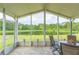 Screened porch overlooking a pond at 1908 Sterling Glen Ct, Sun City Center, FL 33573
