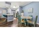 Open concept kitchen and dining area with modern appliances at 17104 Carrington Park Dr # 520, Tampa, FL 33647