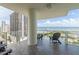 Enjoy breathtaking water and city views from this expansive balcony at 175 1St S St # 1508, St Petersburg, FL 33701