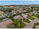 Aerial view highlighting the property and its surroundings at 1118 2Nd S Ave, Tierra Verde, FL 33715