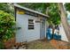 Exterior shed with kayaks and paddleboards at 1118 2Nd S Ave, Tierra Verde, FL 33715
