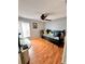 Bedroom with daybed and ceiling fan at 2321 Rothenfeld Ct, Land O Lakes, FL 34639