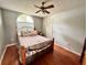 Bedroom with double bed and large window at 2321 Rothenfeld Ct, Land O Lakes, FL 34639