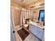 Bathroom includes a shower, toilet and vanity at 2321 Rothenfeld Ct, Land O Lakes, FL 34639
