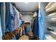 Large walk-in closet with ample shelving and hanging space at 6499 99Th N Way # 18B, St Petersburg, FL 33708