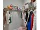 Well-organized closet with wire shelving and hanging rods at 5608 Madrigal Way, Apollo Beach, FL 33572