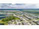 Aerial view showing home's location in desirable community at 5608 Madrigal Way, Apollo Beach, FL 33572