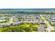 Aerial view of house and community at 5608 Madrigal Way, Apollo Beach, FL 33572