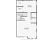 Floor plan of a single-story home with one bedroom and one bathroom at 5608 Madrigal Way, Apollo Beach, FL 33572