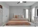 Bedroom with a double bed, and neutral color scheme at 5608 Madrigal Way, Apollo Beach, FL 33572
