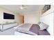 Elegant bedroom with king bed and city view at 450 Knights Run Ave # 702, Tampa, FL 33602