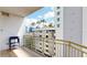 Private balcony with outdoor grill, ideal for al fresco dining at 450 Knights Run Ave # 702, Tampa, FL 33602