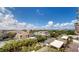 Enjoy breathtaking views from this expansive balcony, overlooking the city and lush landscapes at 450 Knights Run Ave # 702, Tampa, FL 33602