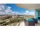 Spacious balcony boasting stunning panoramic views of the cityscape and surrounding landscape at 450 Knights Run Ave # 702, Tampa, FL 33602