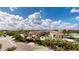 Aerial perspective highlighting the community's prime location and surrounding amenities at 450 Knights Run Ave # 702, Tampa, FL 33602