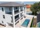 Luxury home with pool and expansive backyard at 6012 Kipps Colony E Dr, Gulfport, FL 33707