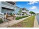 Waterfront property with private patio and landscaping at 5176 Salmon Se Dr # A, St Petersburg, FL 33705