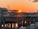 Sunset view from the community boat docks at 5176 Salmon Se Dr # A, St Petersburg, FL 33705