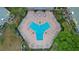 Community pool with plenty of seating for relaxation at 5176 Salmon Se Dr # A, St Petersburg, FL 33705