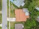 Aerial view showcasing home and surrounding neighborhood at 1627 Dander Dr, Holiday, FL 34690
