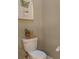 Small bathroom with toilet and decorative accents at 12739 Standbridge Dr, Riverview, FL 33579