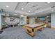 Relaxing game room with pool table and comfortable seating at 777 N Ashley Dr # 1606, Tampa, FL 33602