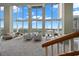 Bright lounge with modern furniture and city views at 777 N Ashley Dr # 1606, Tampa, FL 33602