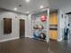 Well-equipped gym with various exercise balls and mats at 777 N Ashley Dr # 1606, Tampa, FL 33602