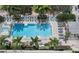 Inviting swimming pool with plenty of lounge chairs at 777 N Ashley Dr # 1606, Tampa, FL 33602