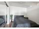 Spacious bedroom with mirrored closet and plush bedding at 777 N Ashley Dr # 1606, Tampa, FL 33602