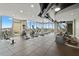 Modern gym with cardio and weight training equipment at 777 N Ashley Dr # 1606, Tampa, FL 33602