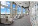 Spacious common area with floor-to-ceiling windows at 777 N Ashley Dr # 1606, Tampa, FL 33602