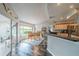 Kitchen with breakfast nook, granite counters, and stainless steel appliances at 739 Winterbrooke Way, Sun City Center, FL 33573
