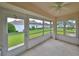 Enjoy the Florida sunshine in this screened porch at 2332 Olive Branch Dr, Sun City Center, FL 33573